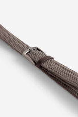 Milano Cintur&oacute;n trenzado el&aacute;stico Beige