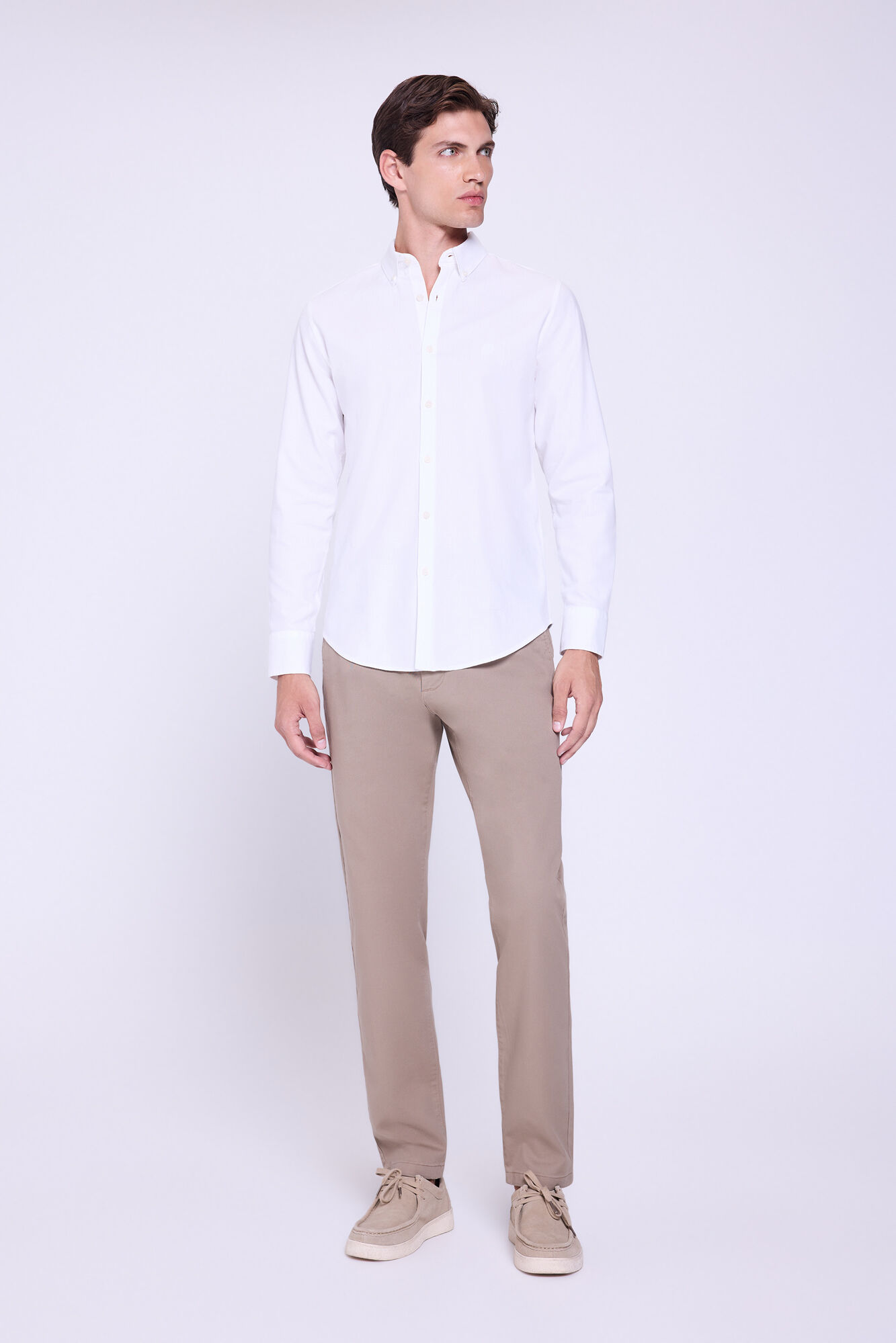 Springfield Chinos de corte entallado