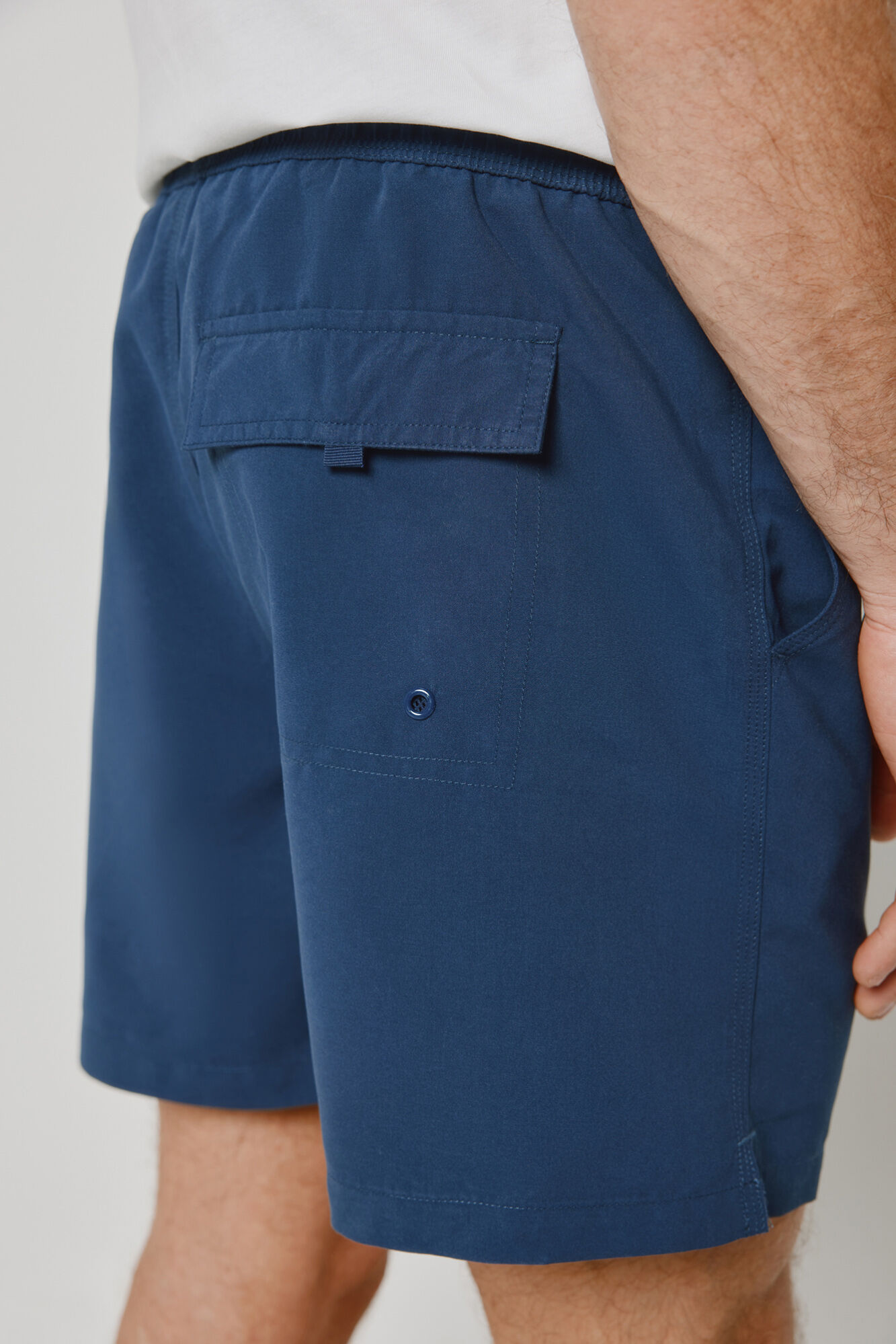Milano Traje de ba&ntilde;o liso Navy
