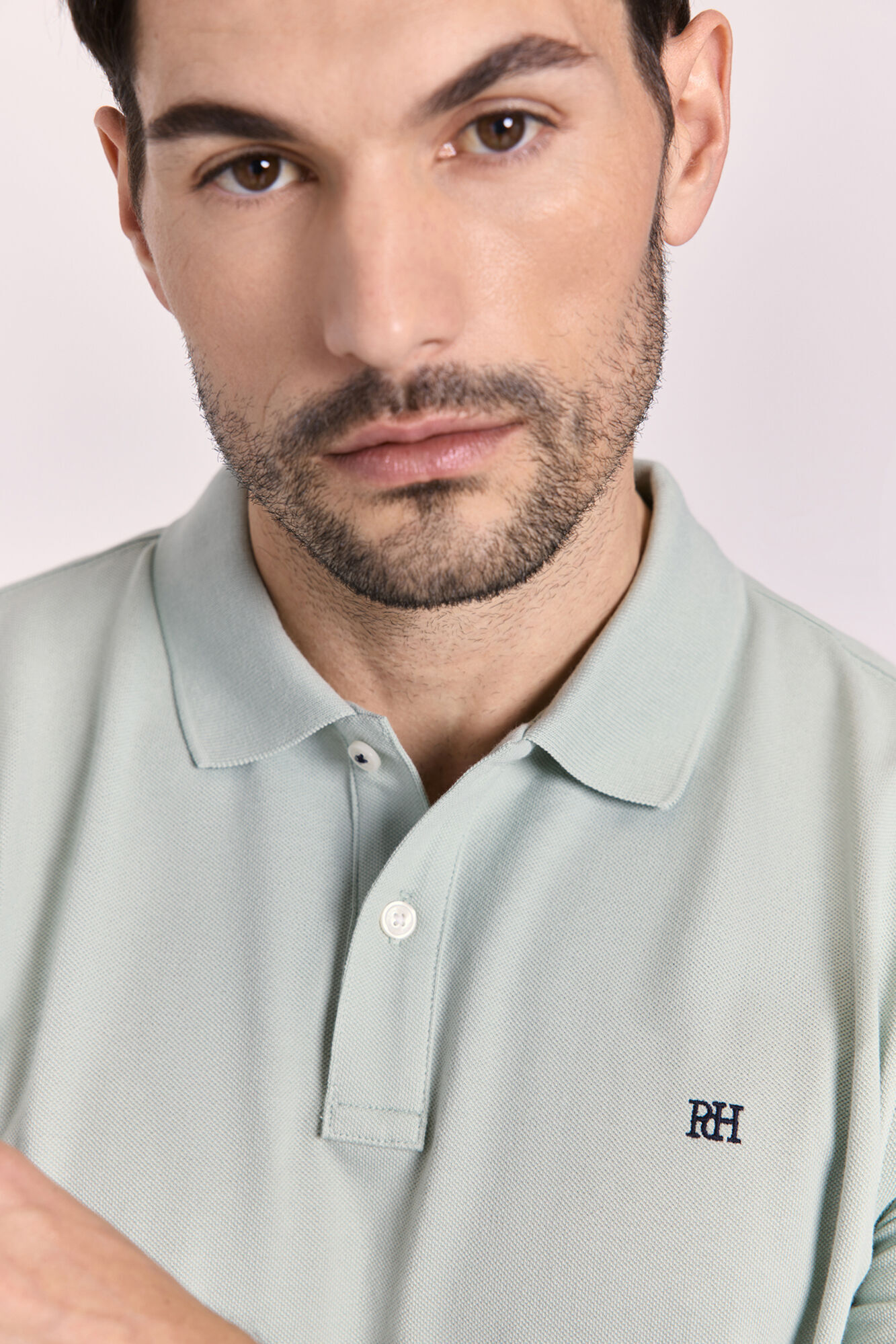 Pedro del Hierro Polo manga corta