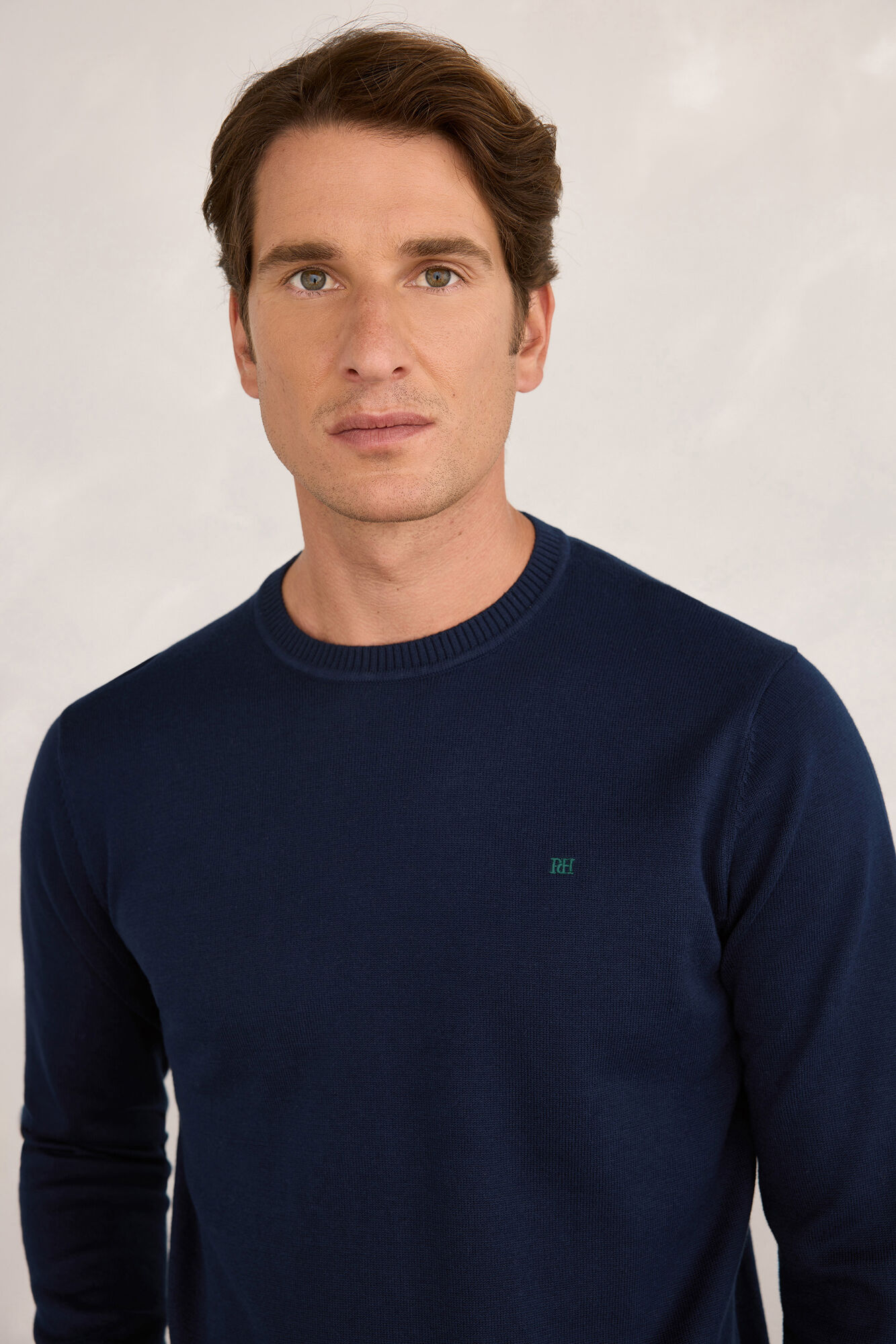 Pedro del Hierro Jersey redondo b&aacute;sico
