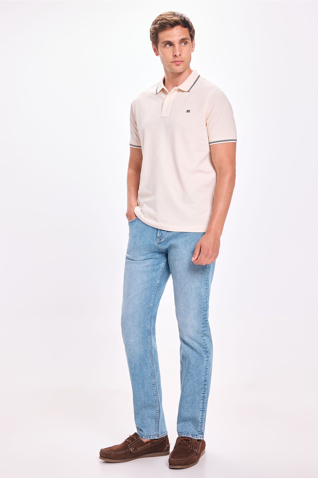 Pedro del Hierro Consejos para usar polo PDH Beige