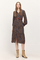 Milano Vestido boho natural