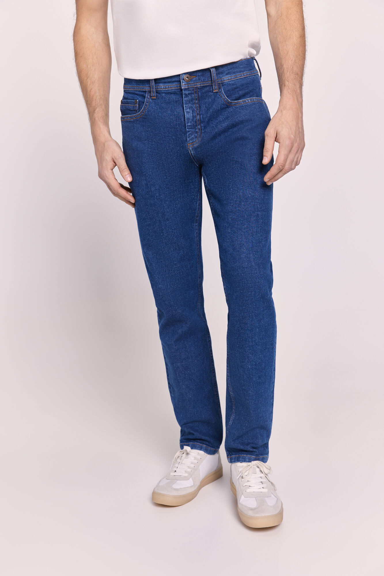 Pedro del Hierro Pantal&oacute;n regular fit de mezclilla