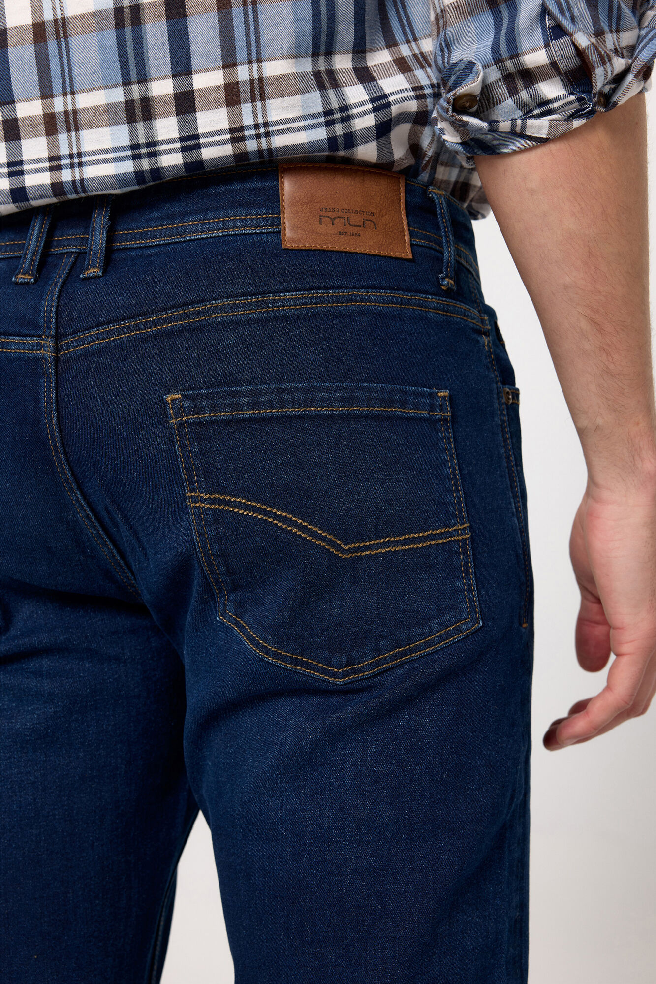 Milano Pantal&oacute;n Denim Comfort Navy