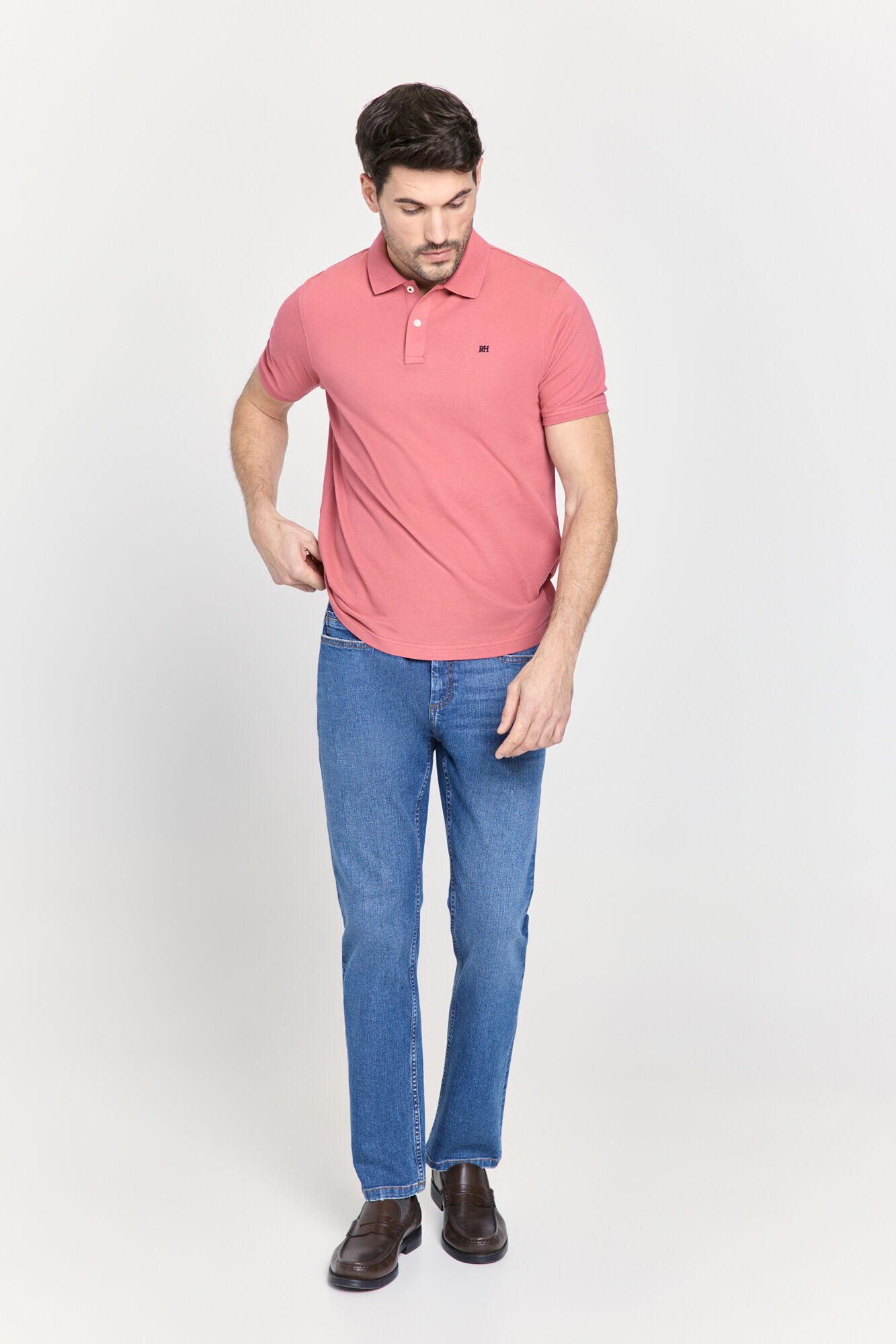 Pedro del Hierro Polo manga corta