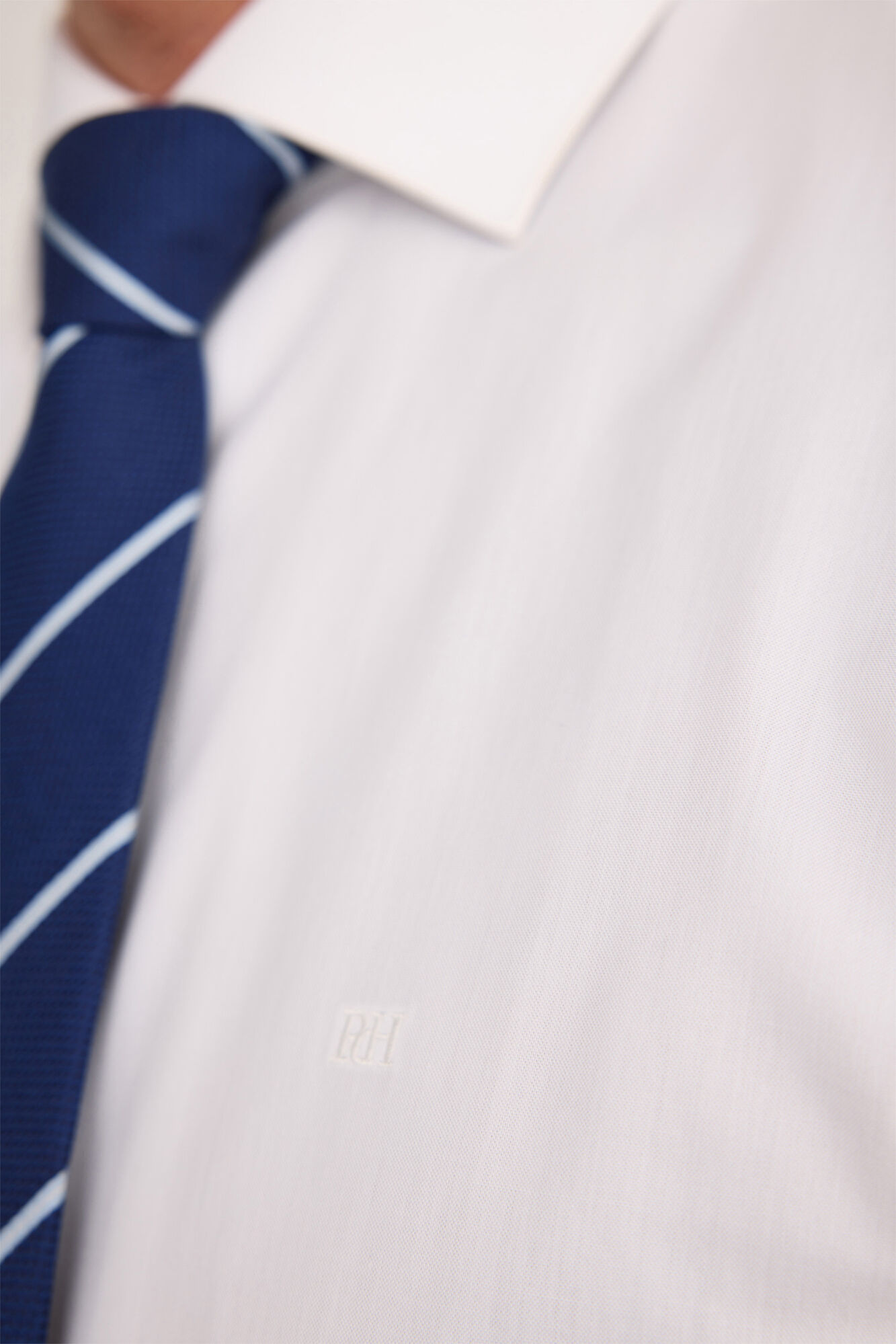 Pedro del Hierro Camisa de vestir Pinpoint  Blanco