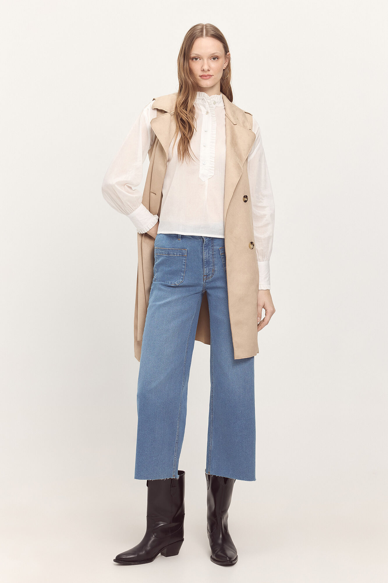 Milano Blusa voile volante