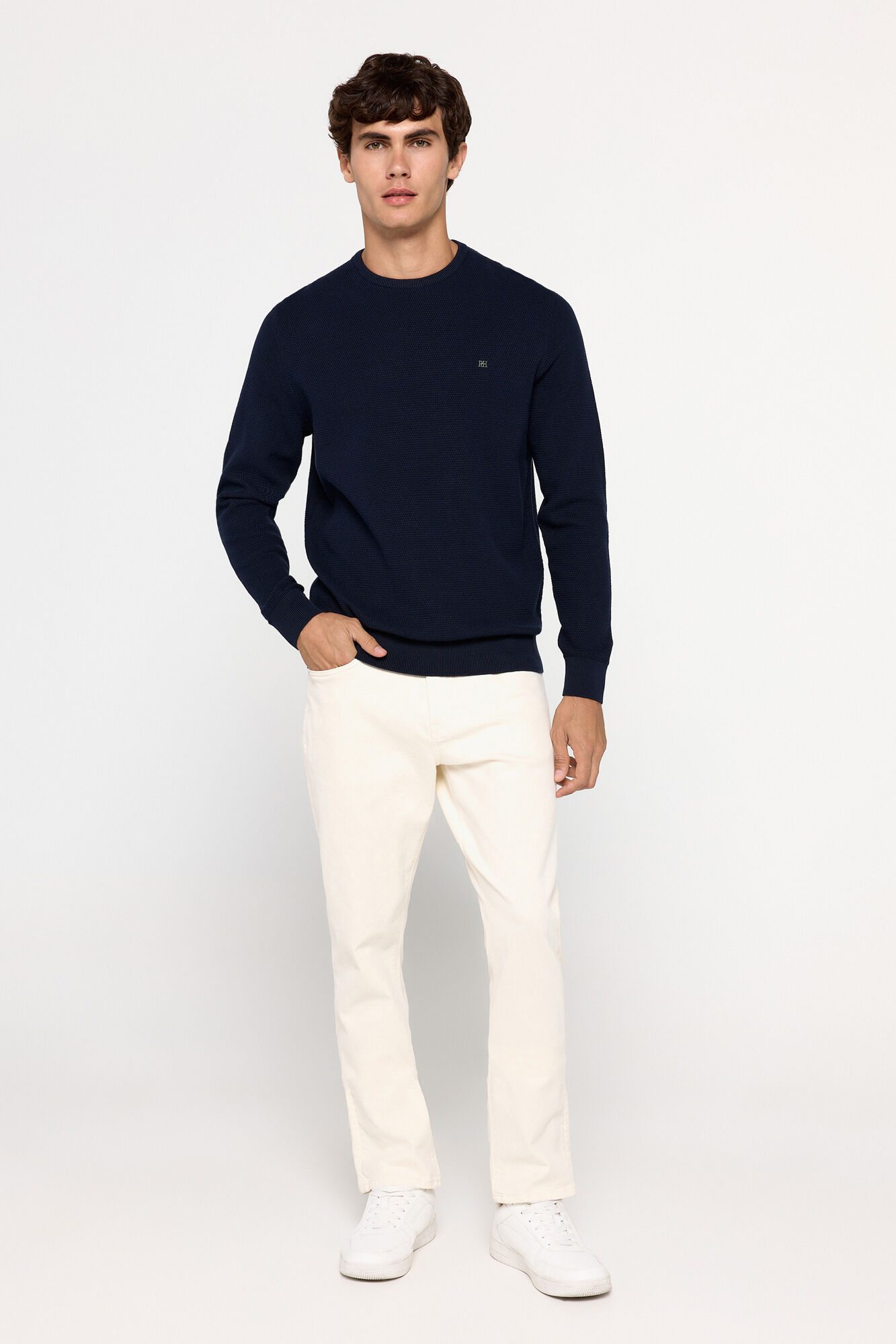 Pedro del Hierro Jersey Microestructura PdH Navy