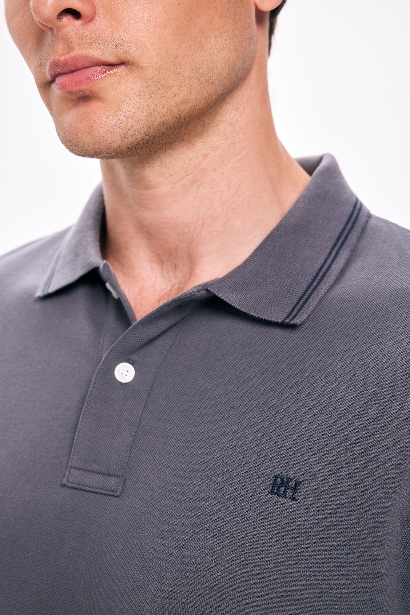 Pedro del Hierro Consejos para usar polo PDH Gris Claro