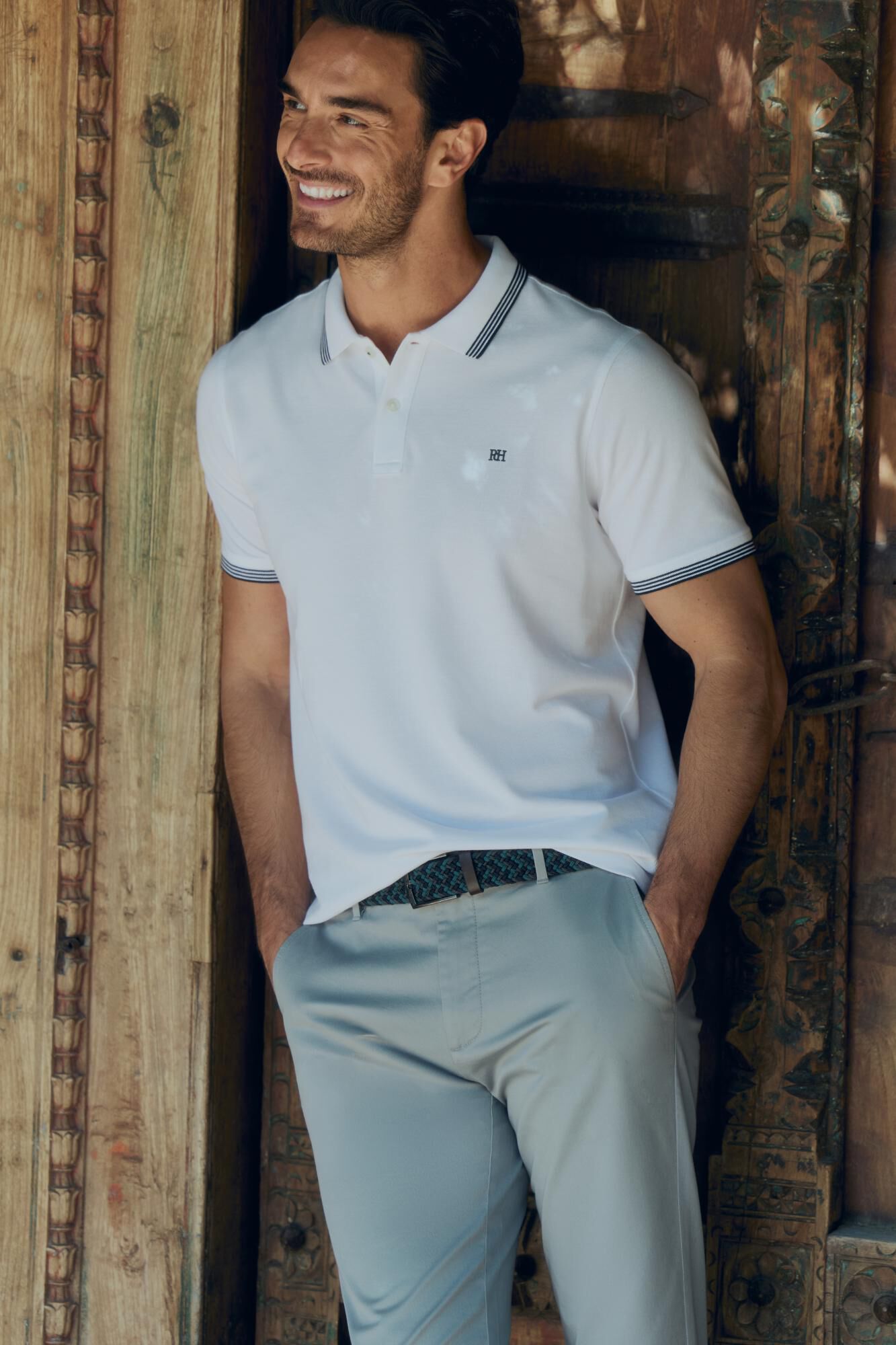 Pedro del Hierro Pantal&oacute;n chino slim fit