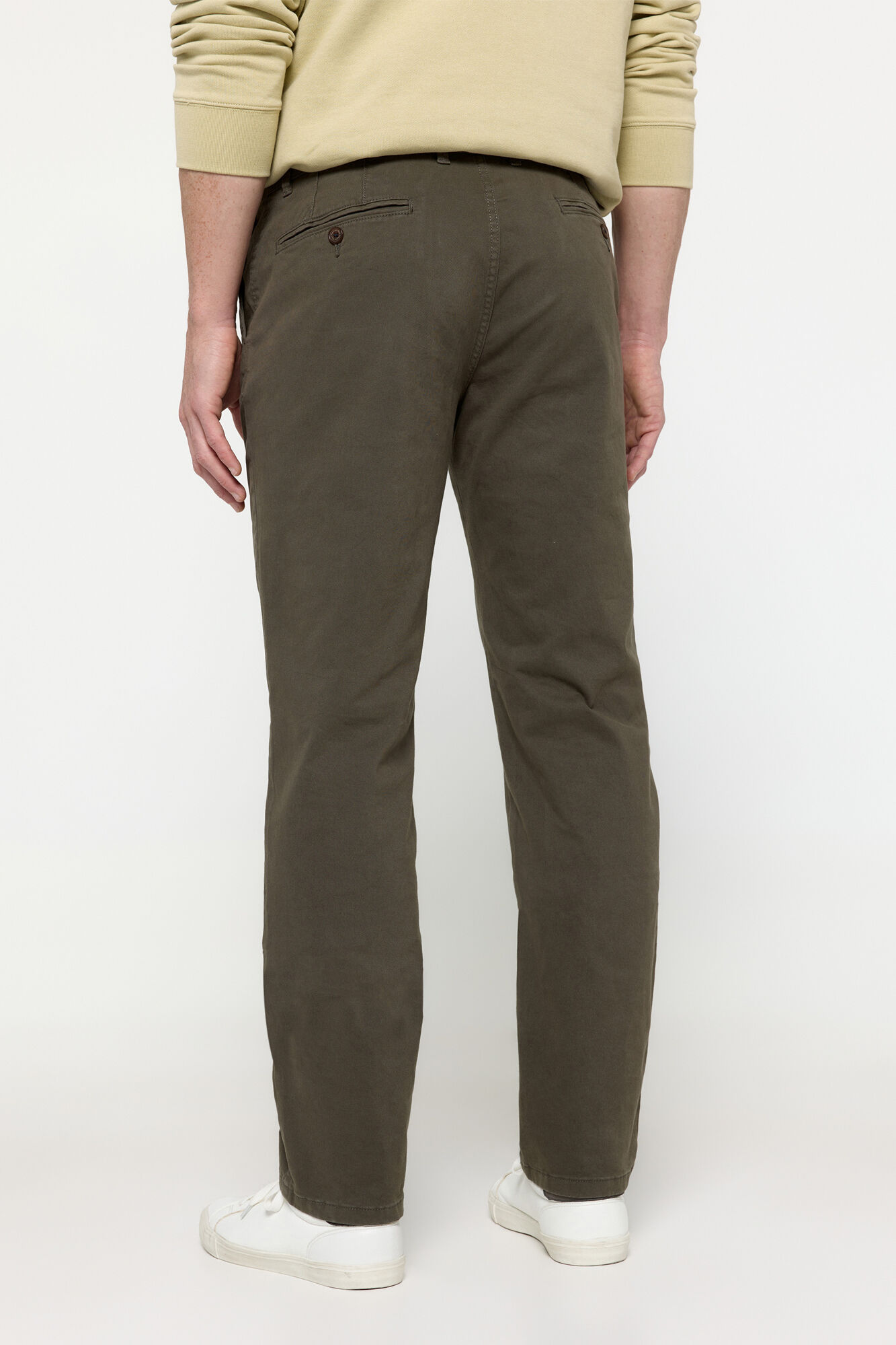 Pedro del Hierro Pantal&oacute;n Chino PdH Kaki Oscuro