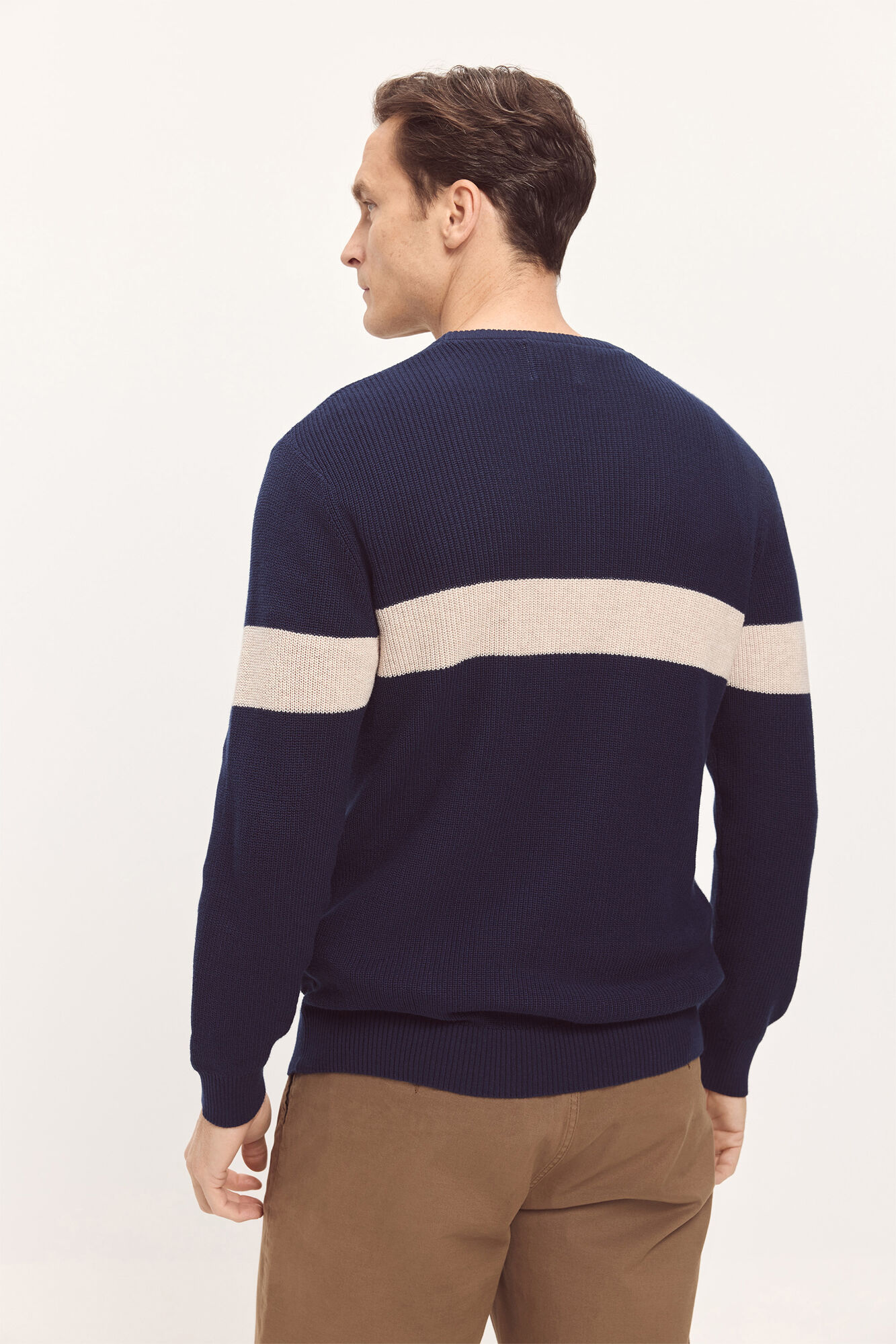 Springfield Jersey b&aacute;sico cuello caja SPF Navy