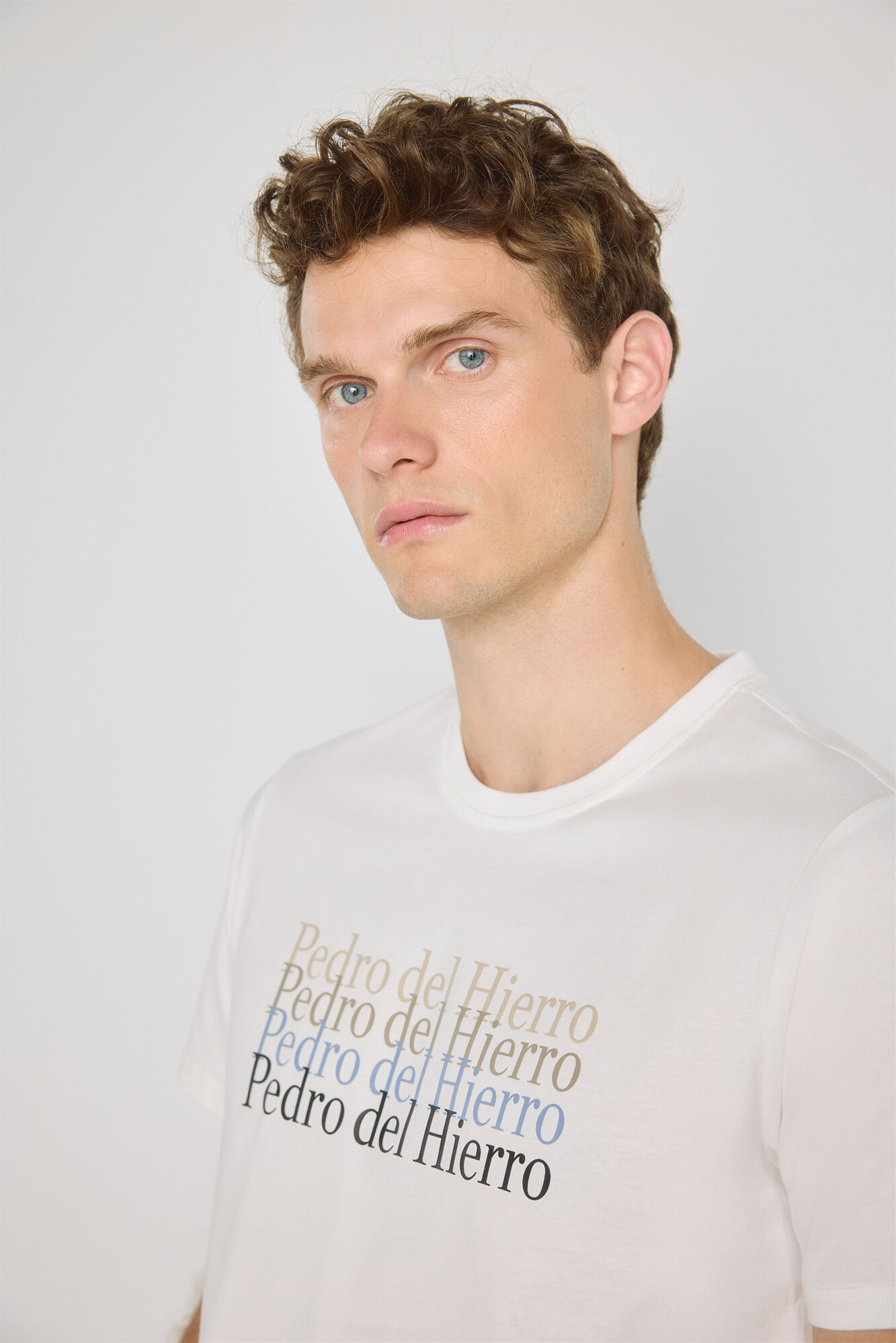 Pedro del Hierro Playera de manga corta estampada