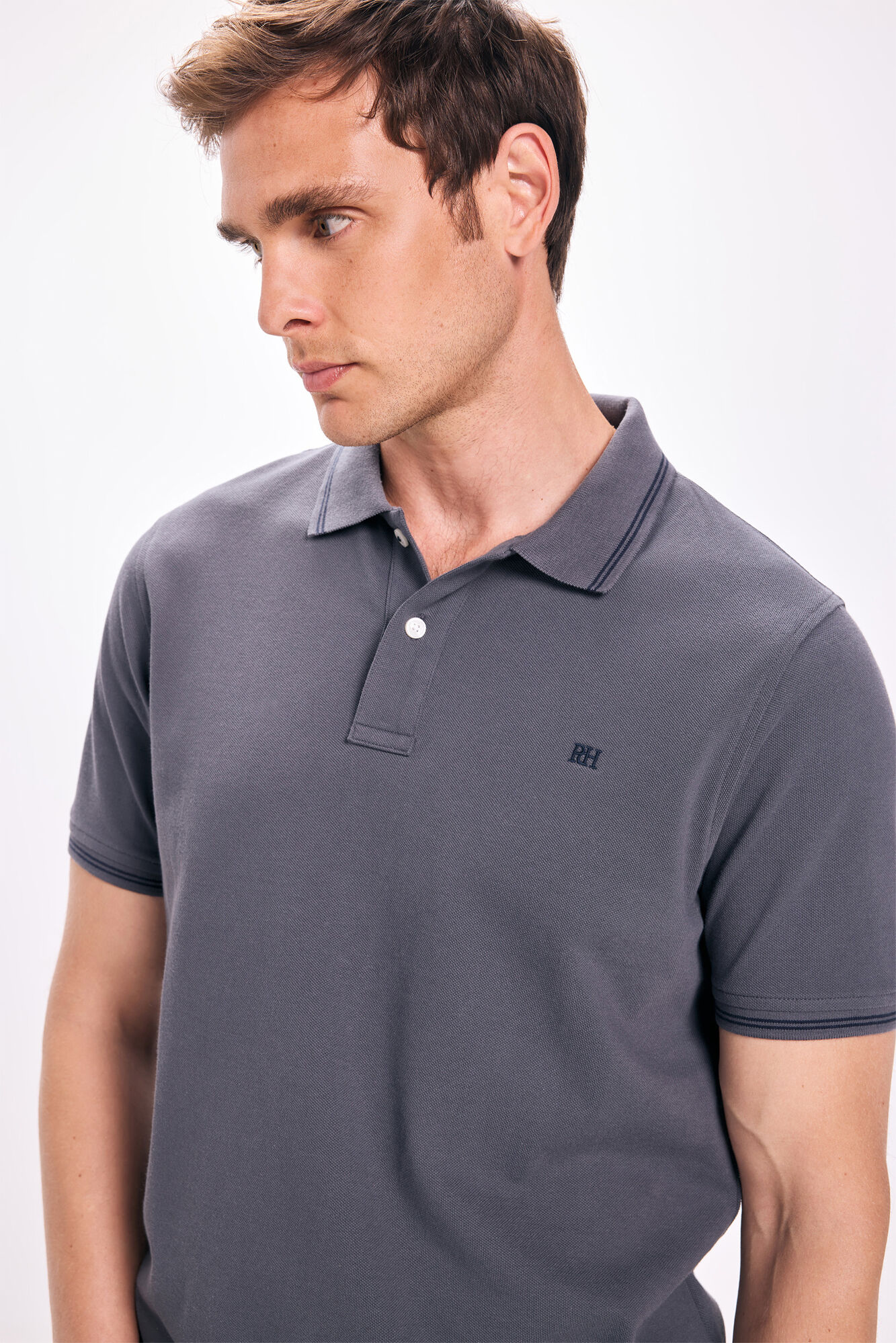 Pedro del Hierro Consejos para usar polo PDH Gris Claro