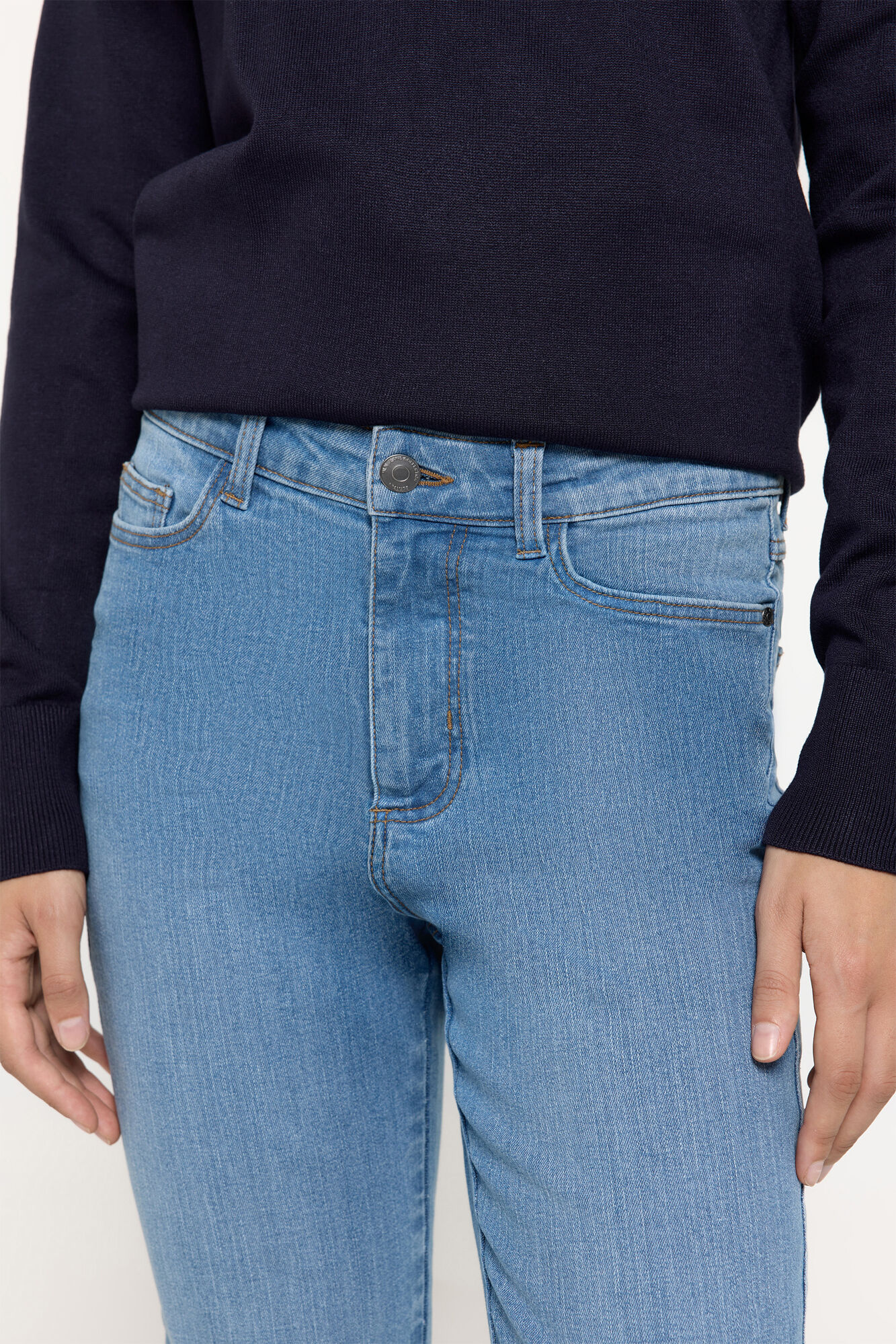 Milano Pantal&oacute;n Denim Skinny Azul