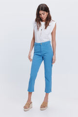 Milano Pantal&oacute;n pirata cinco bolsillos Azul