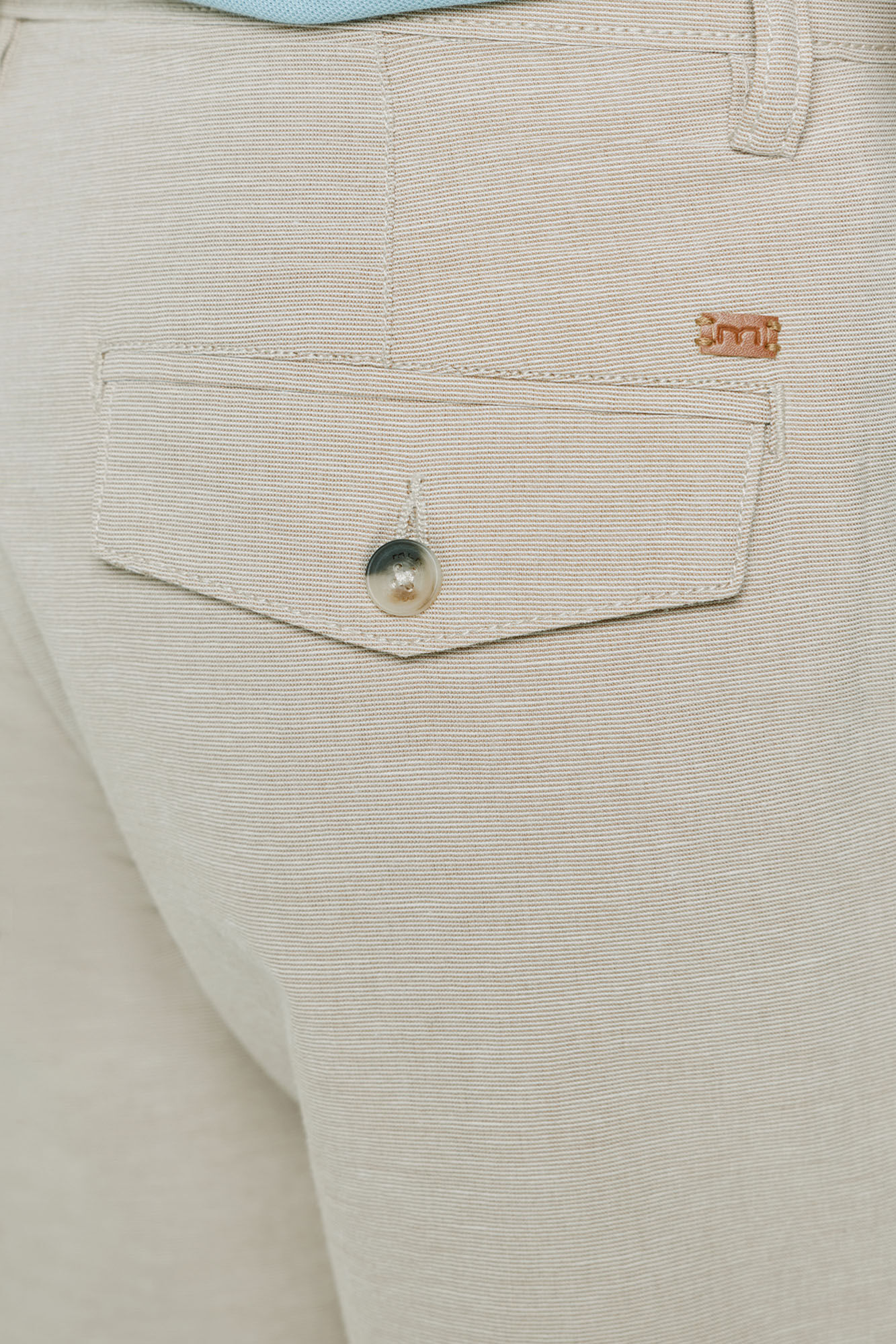 Milano Bermudas microestructura Beige