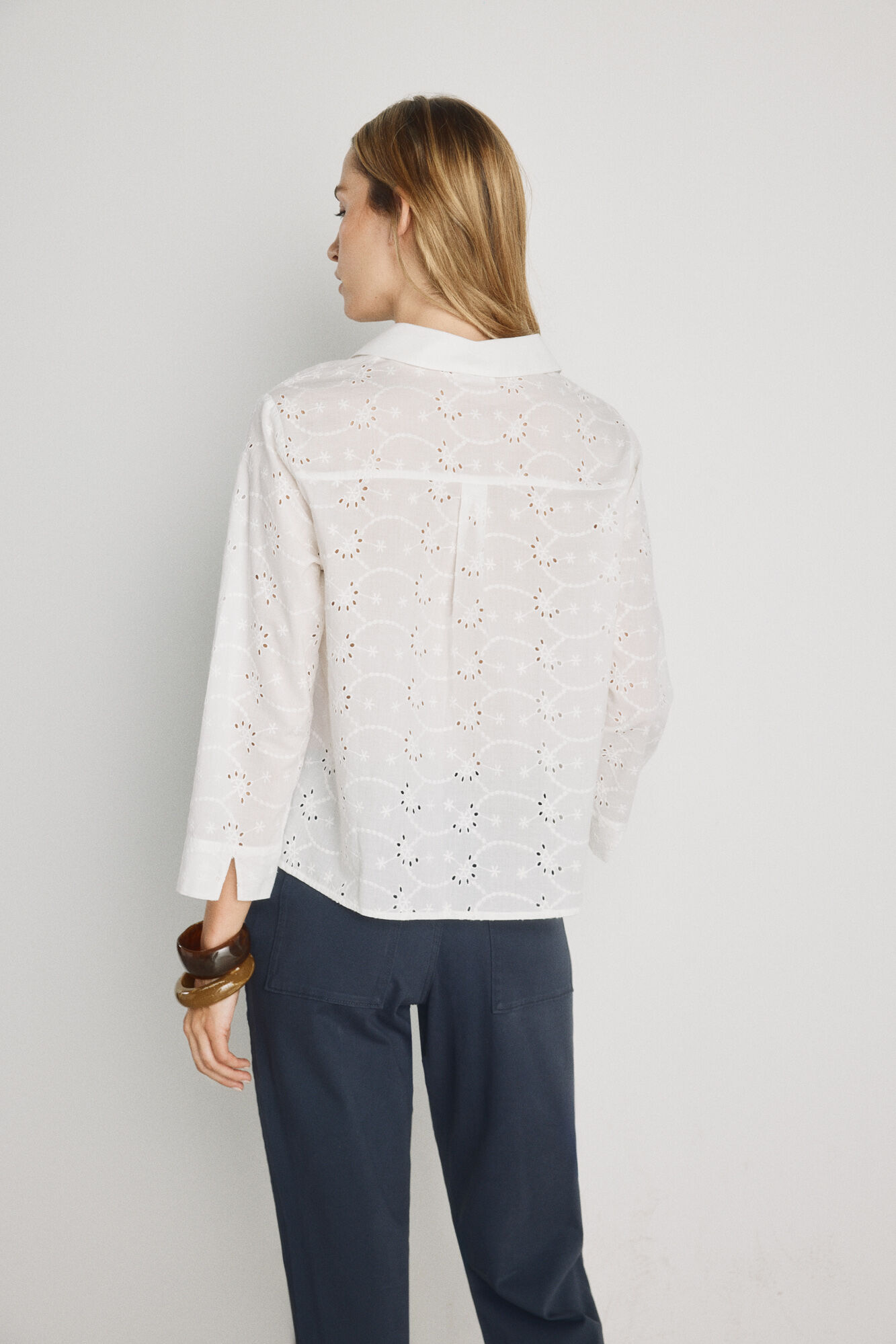Milano Blusa manga larga Blanco