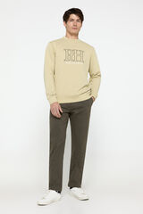 Pedro del Hierro Pantal&oacute;n Chino PdH Kaki Oscuro
