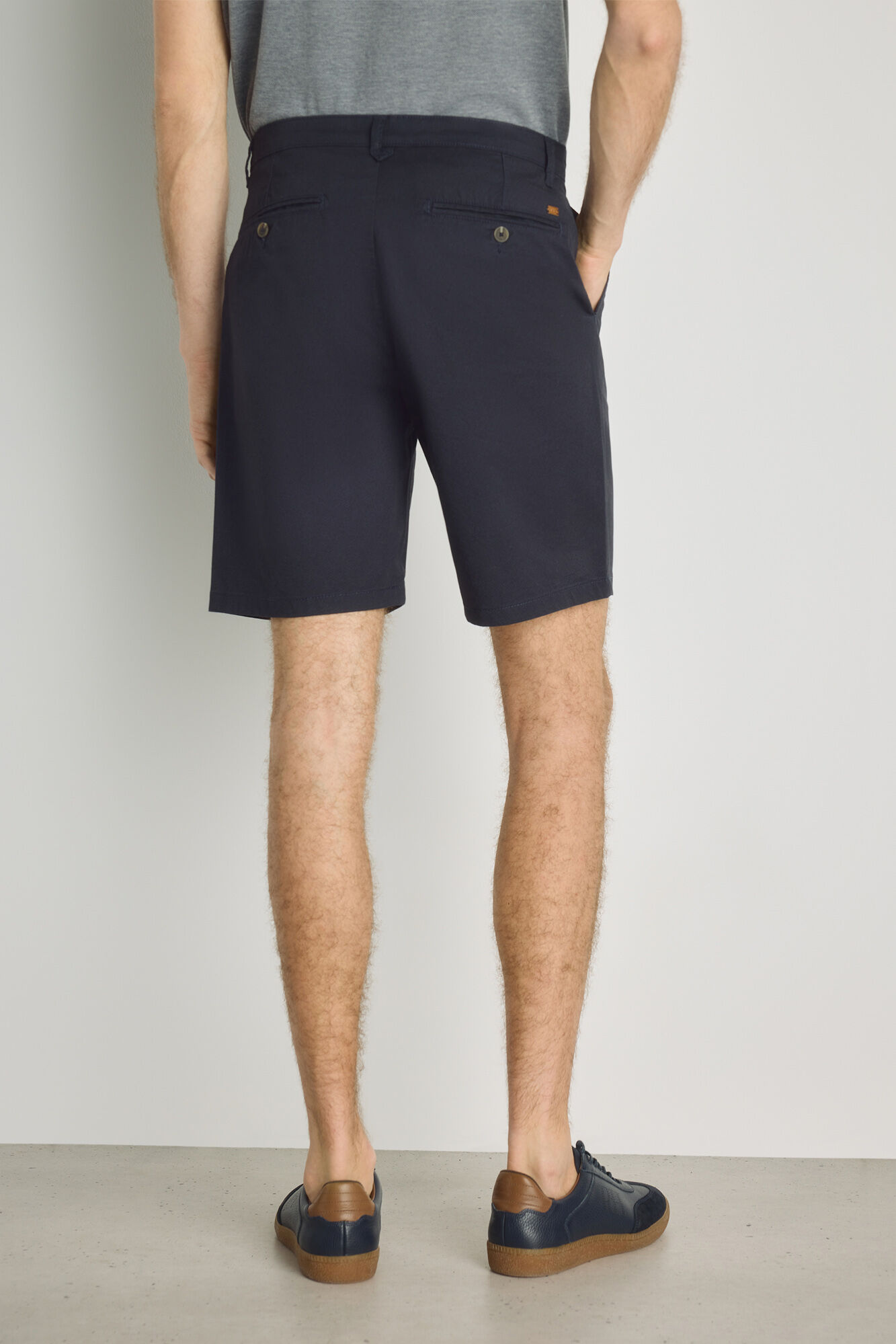 Milano Bermuda estampada Navy