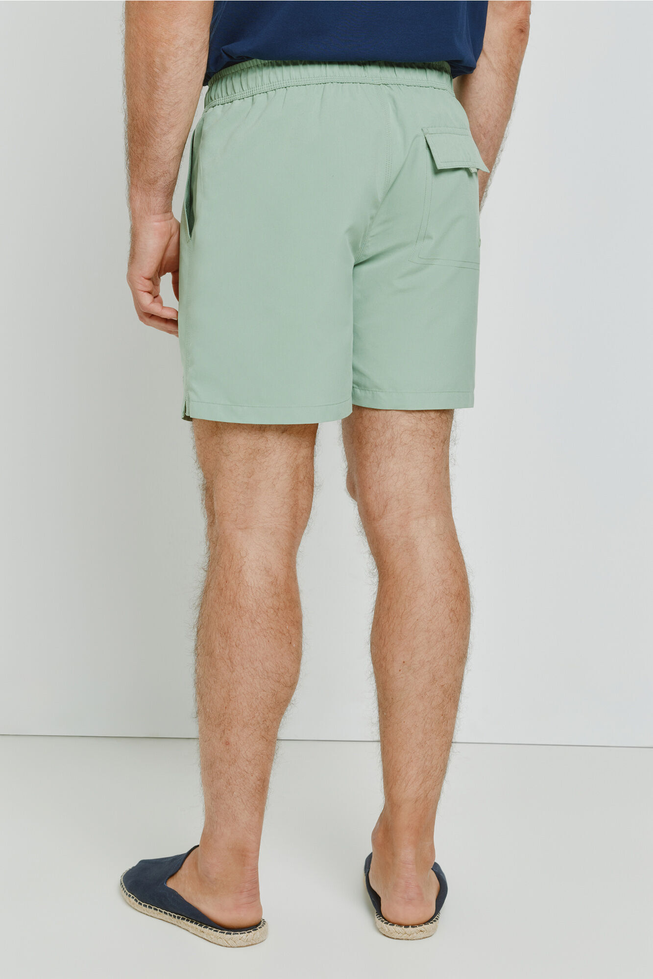 Milano Traje de ba&ntilde;o liso Verde
