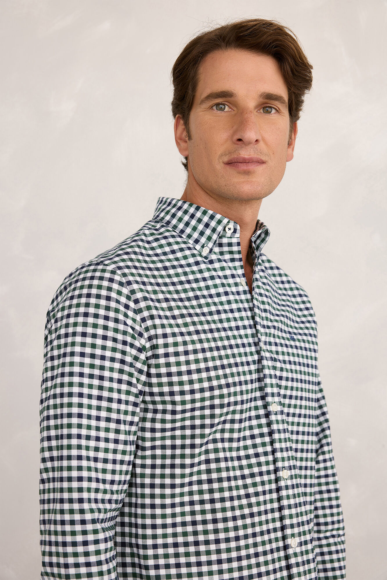 Pedro del Hierro Camisa deportiva a cuadros