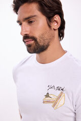 Milano Playera estampada Blanco