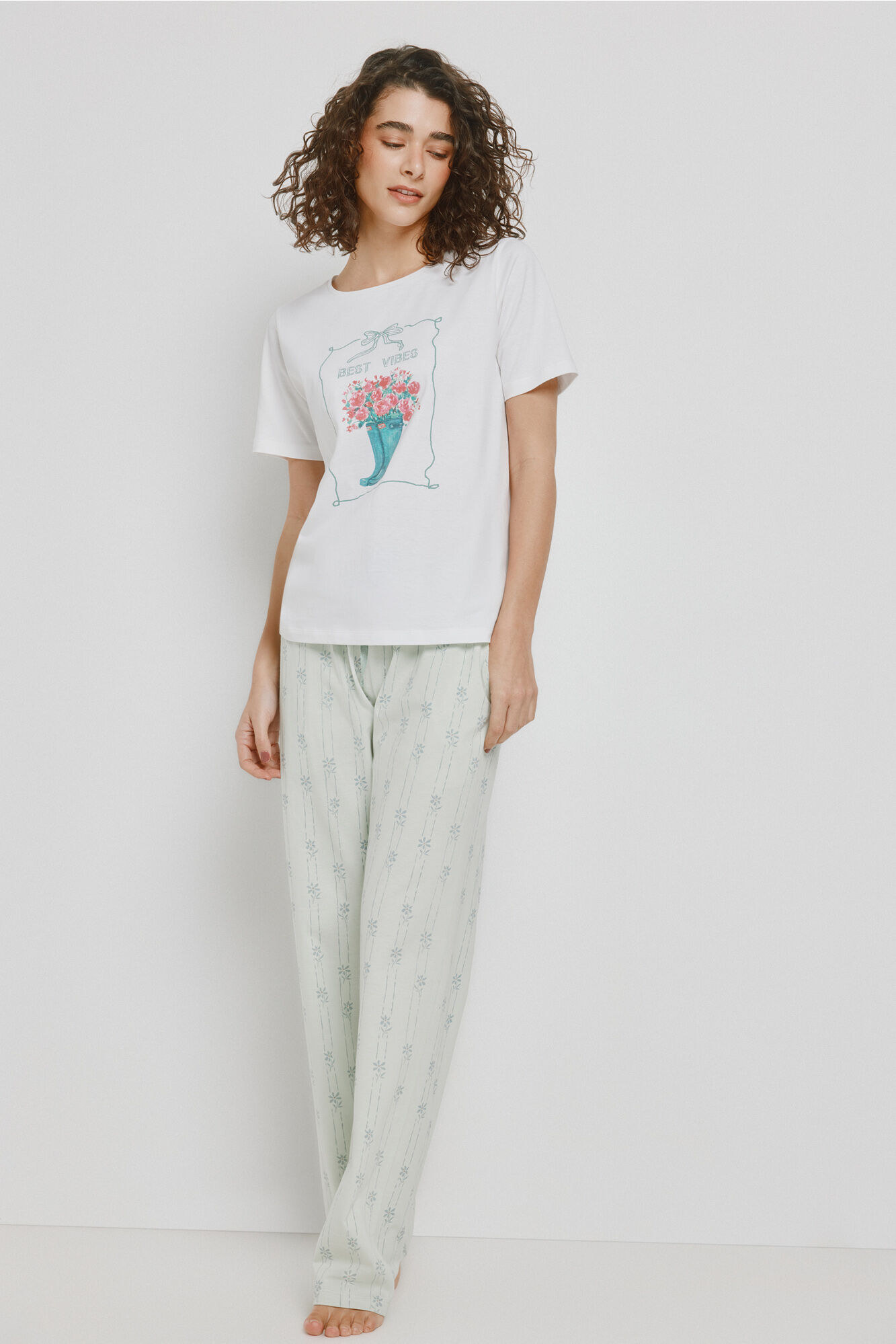 Milano Pijama estampada