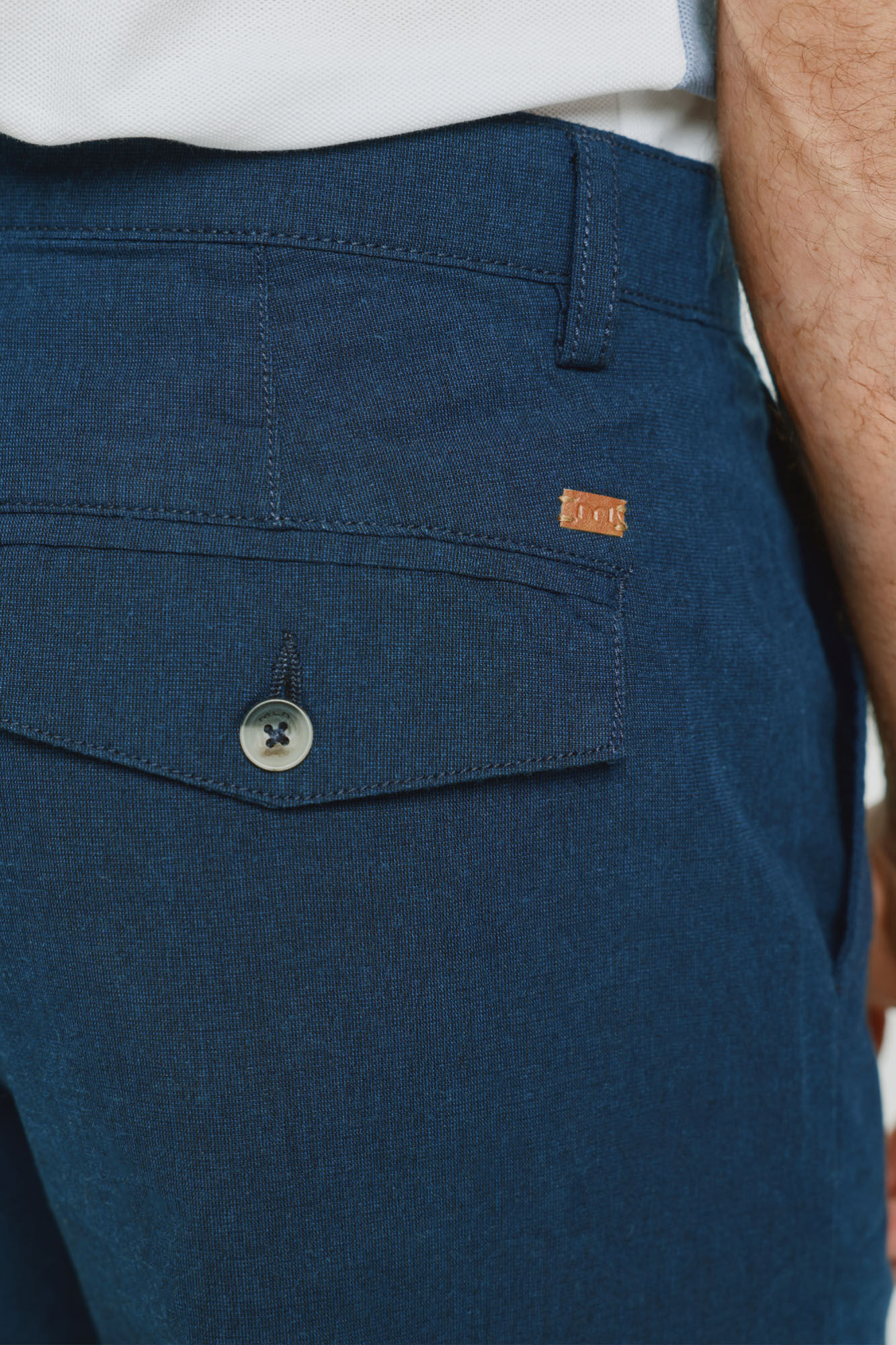 Milano Bermudas microestructura Navy