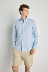 Milano Camisa de manga larga Azul