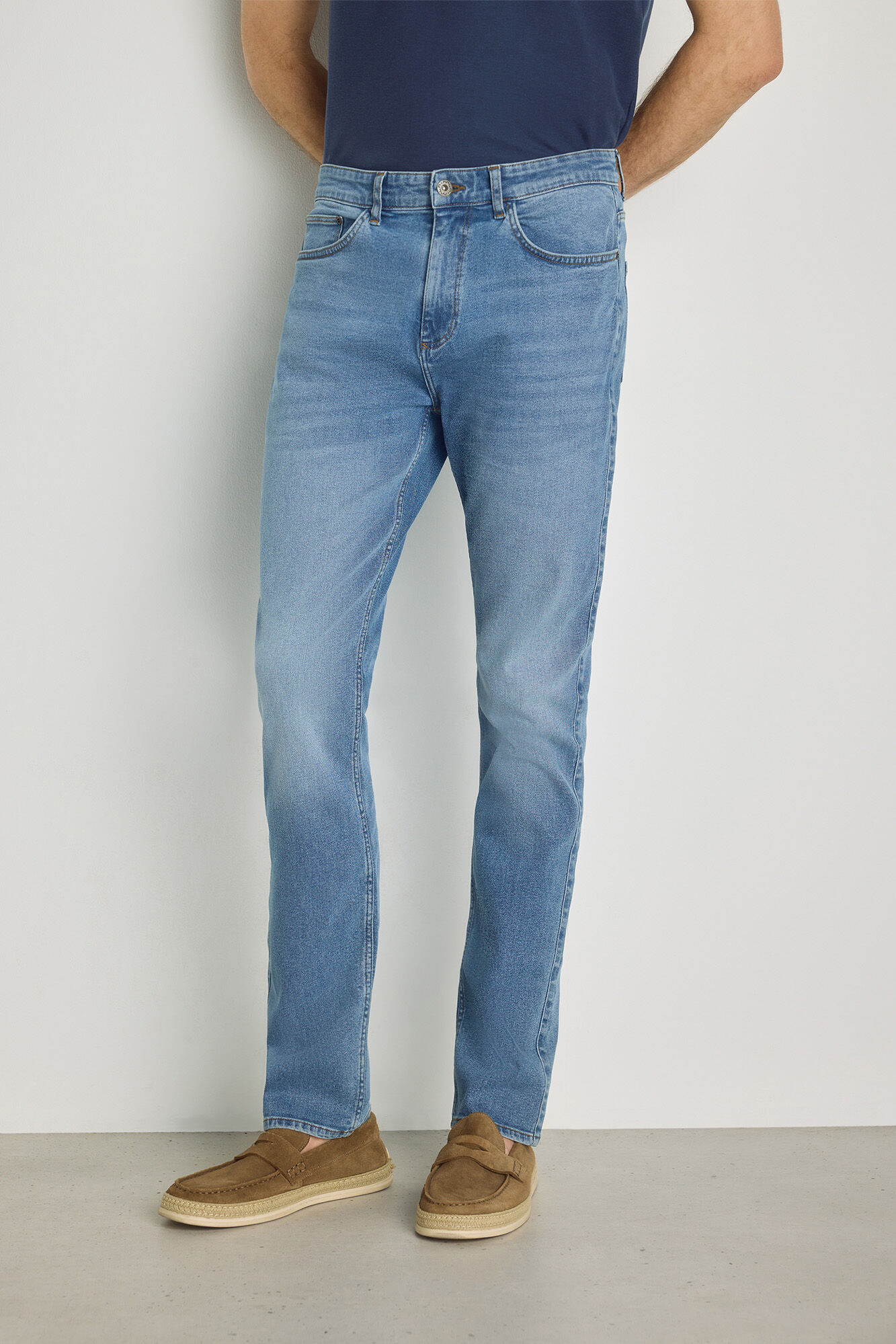 Milano Pantal&oacute;n de mezclilla slim fit