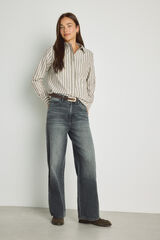 Milano Camisa oxford Gris