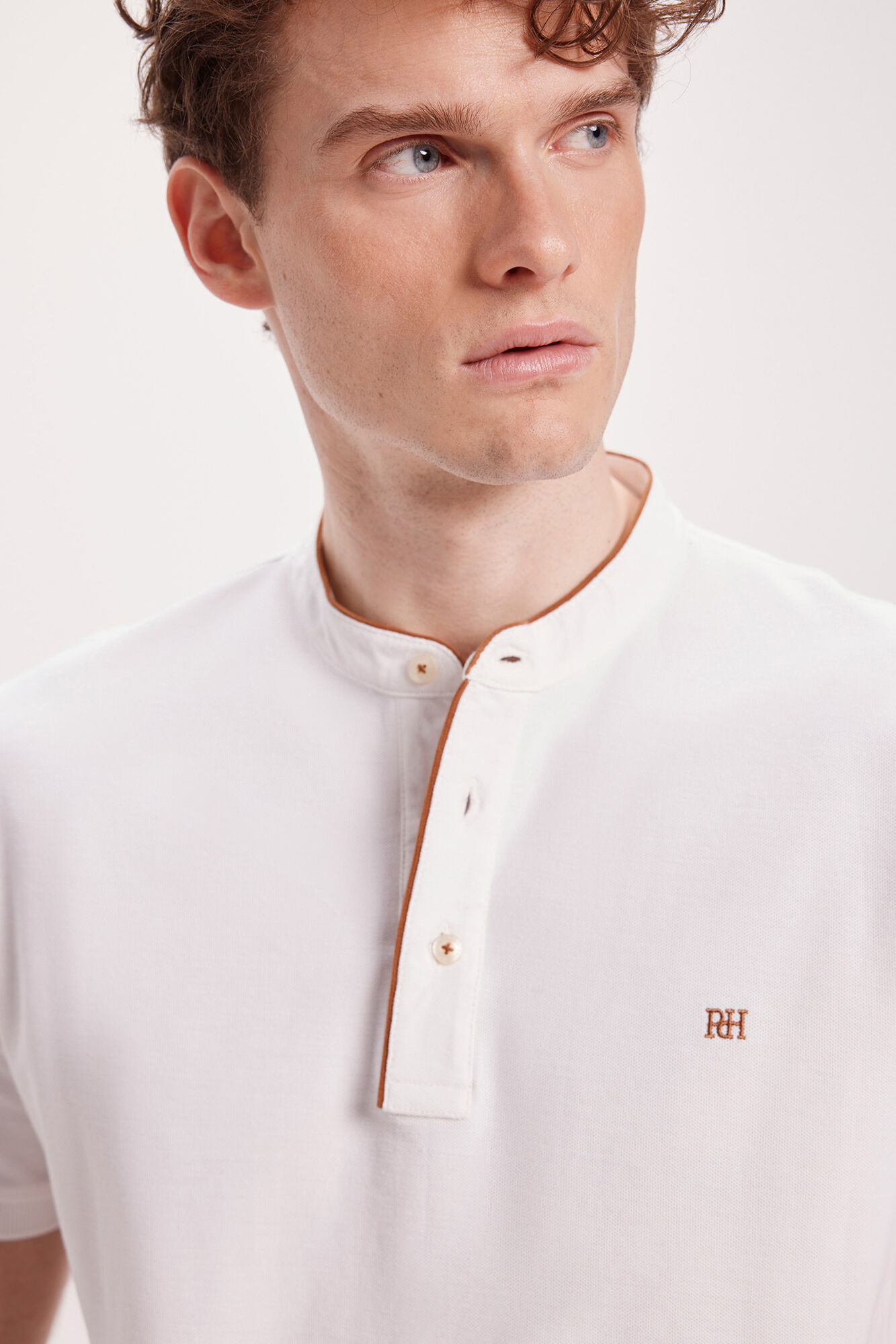 Pedro del Hierro Polo Mao PDH Blanco