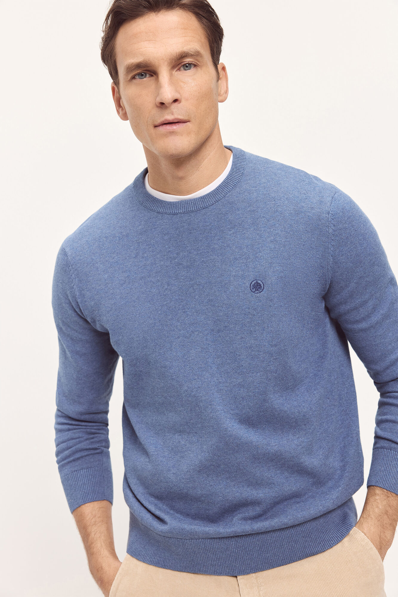 Springfield Jersey B&aacute;sico Cuello Caja