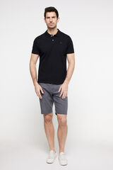 Pedro del Hierro Bermuda Denim Slim Gris