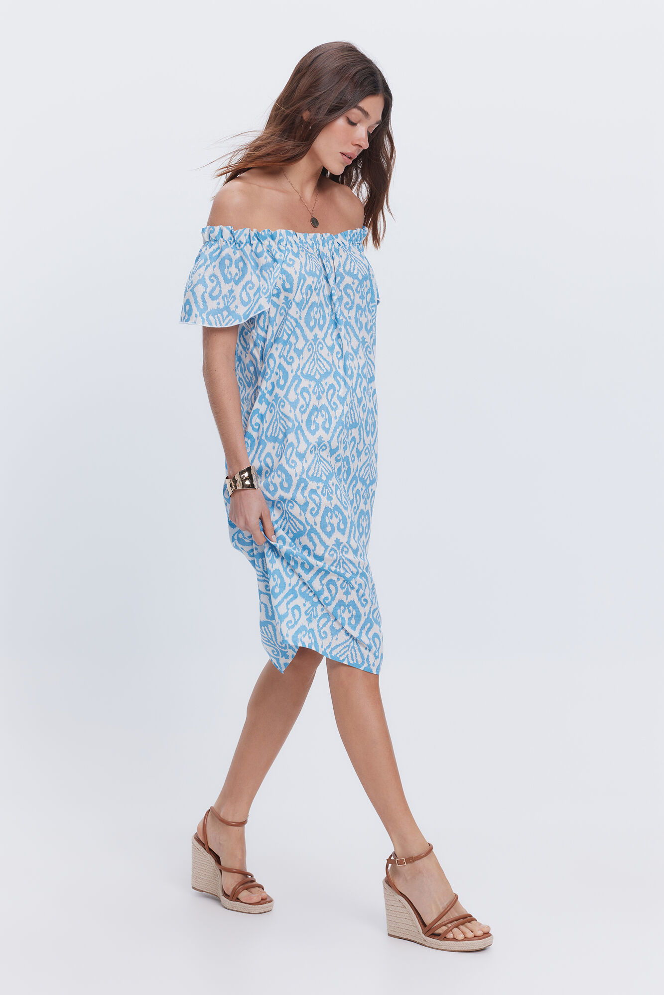 Milano Vestido corto fluido