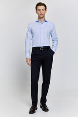 Pedro del Hierro Camisa de vestir de popel&iacute;n Azul