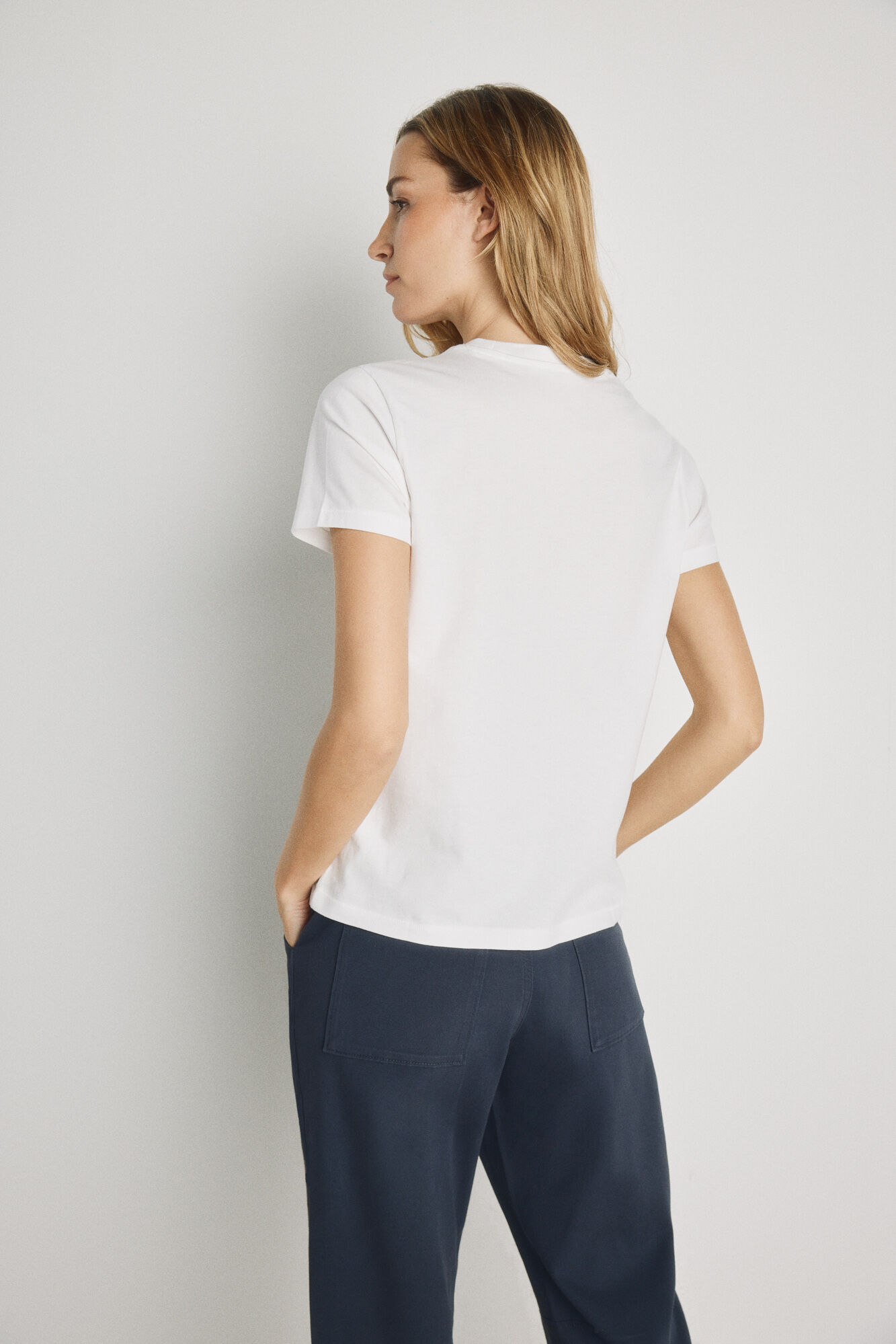Milano Playera estampada de manga corta Blanco