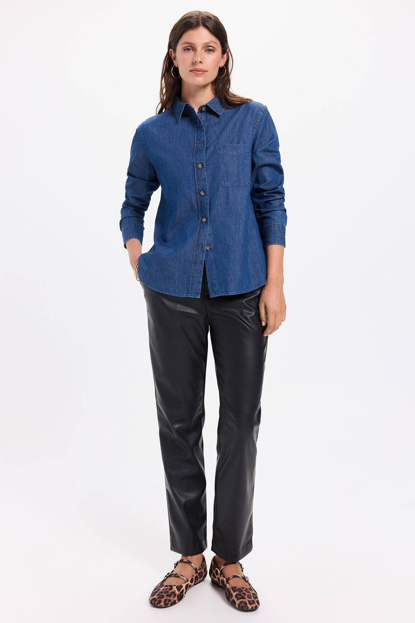 Milano Camisa denim Navy