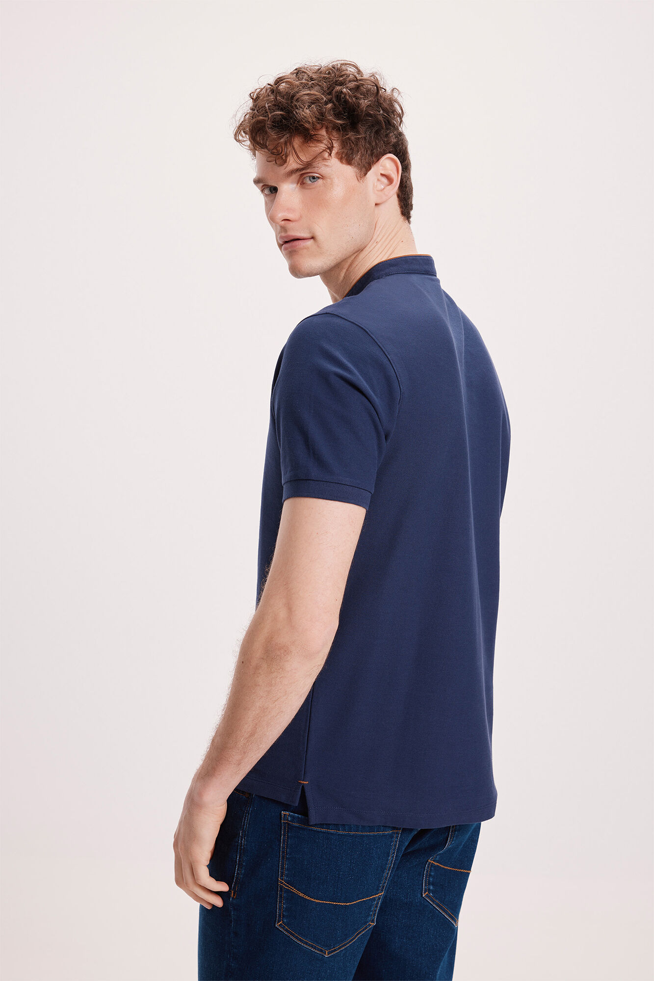 Pedro del Hierro Polo Mao PDH Navy