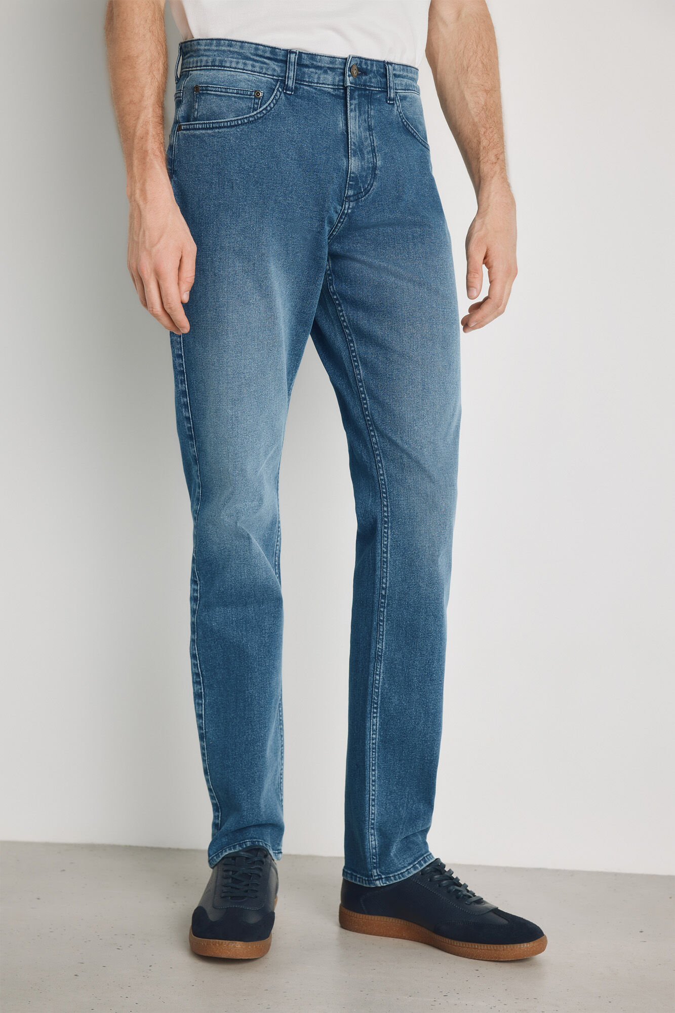 Milano Pantal&oacute;n de mezclilla regular fit