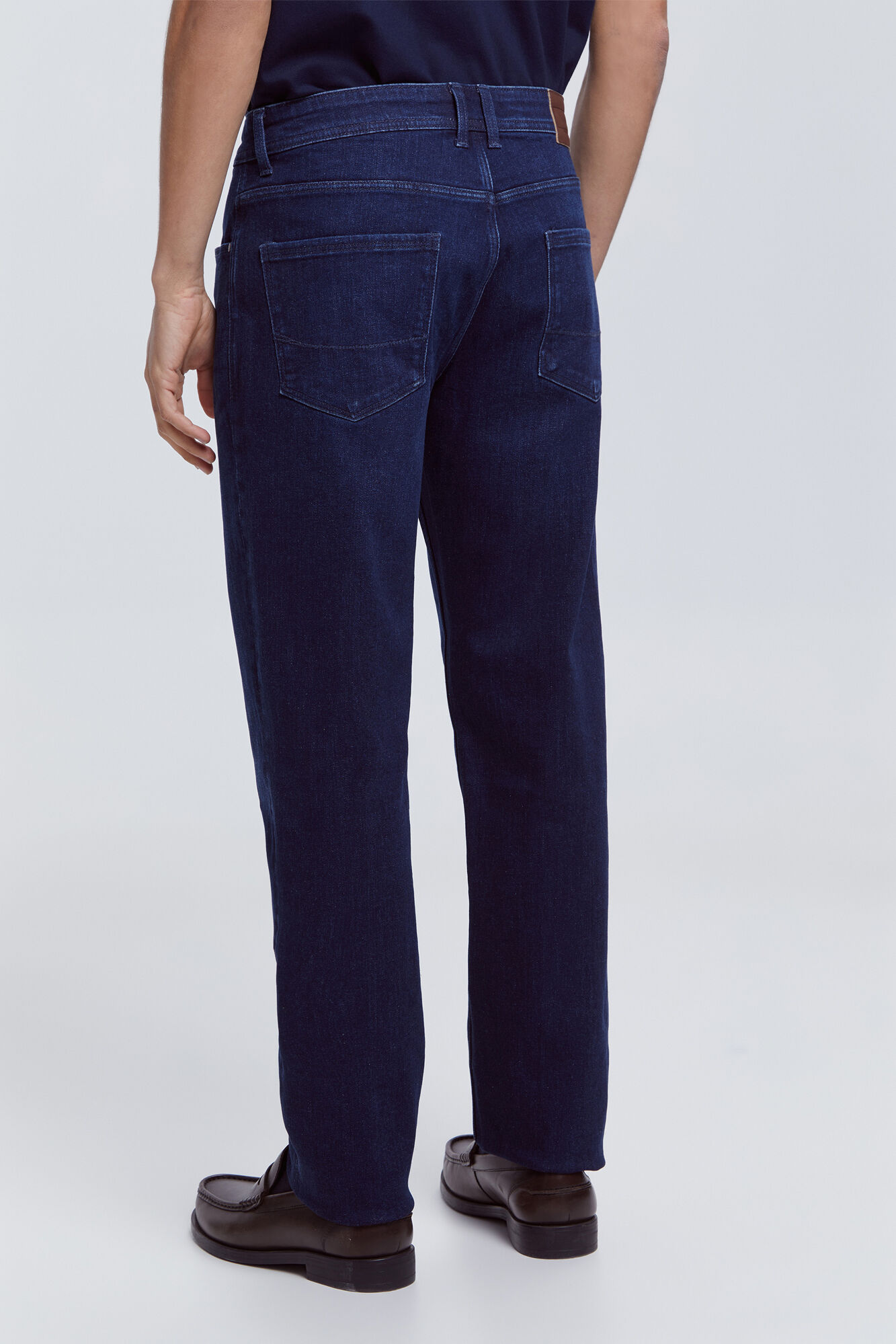 Pedro del Hierro Pantal&oacute;n Denim Regular PDH Azul Oscuro