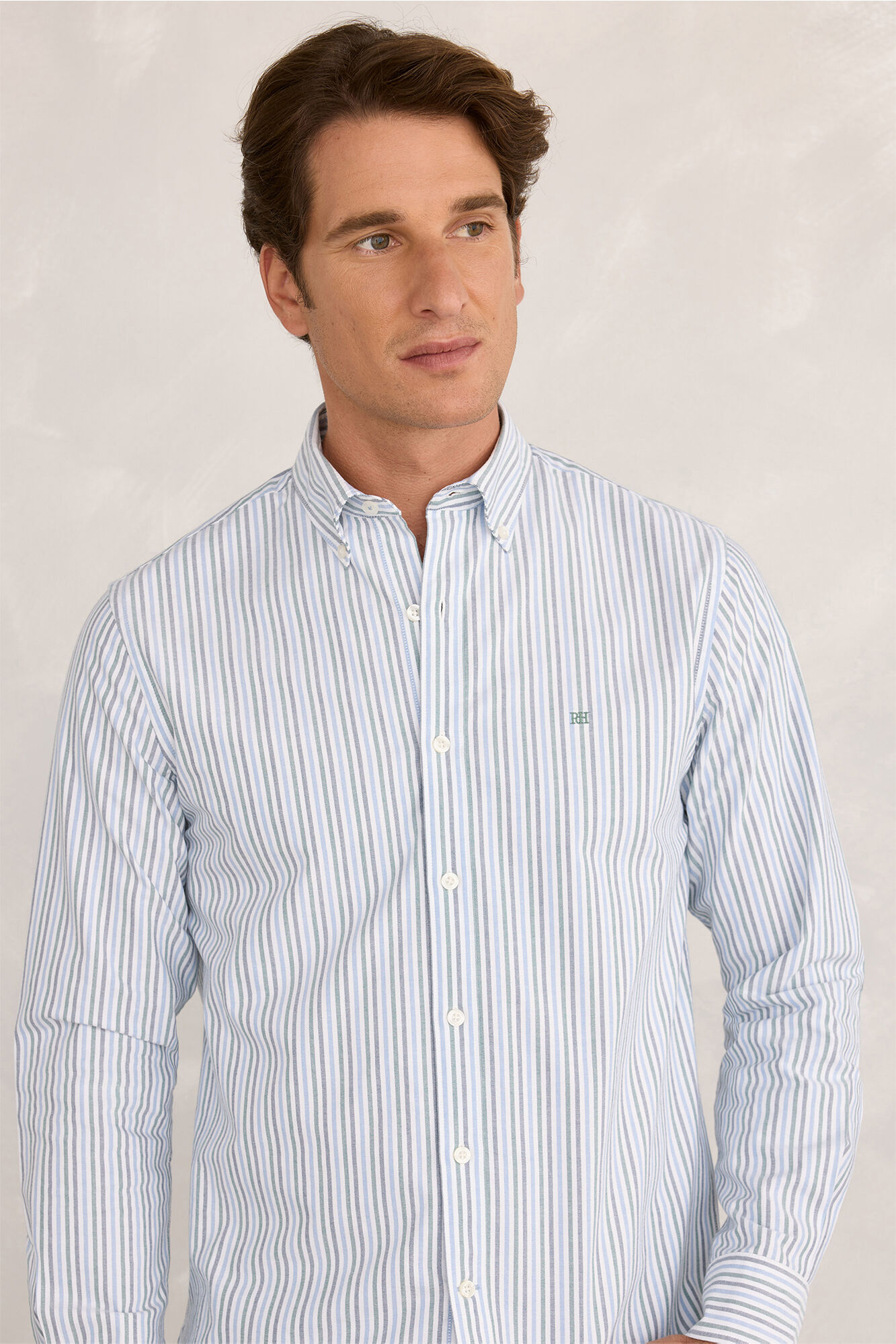 Pedro del Hierro Camisa deportiva a rayas