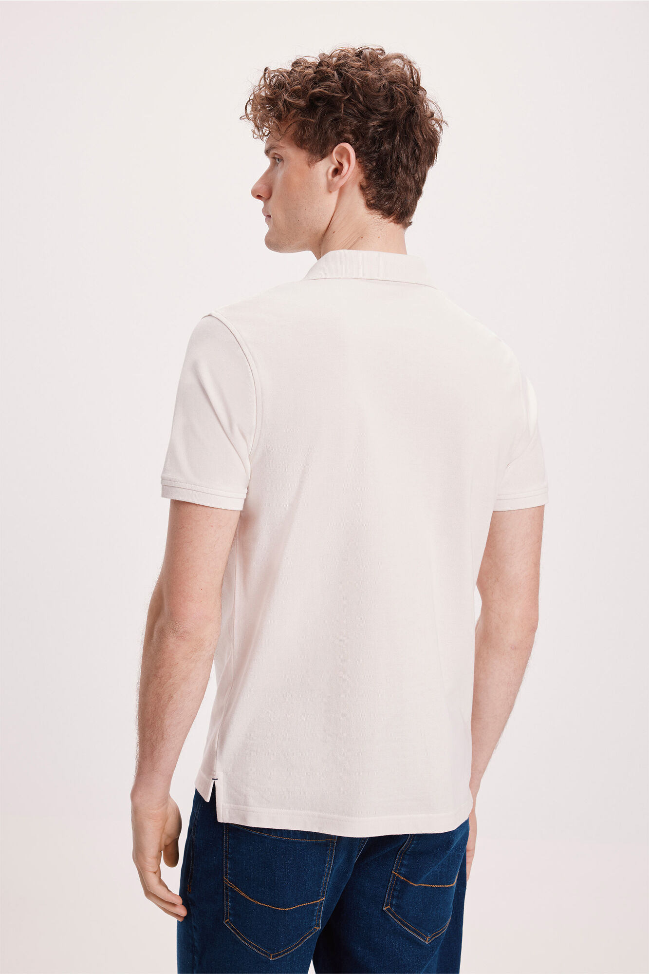 Pedro del Hierro Polo B&aacute;sico PDH Marfil