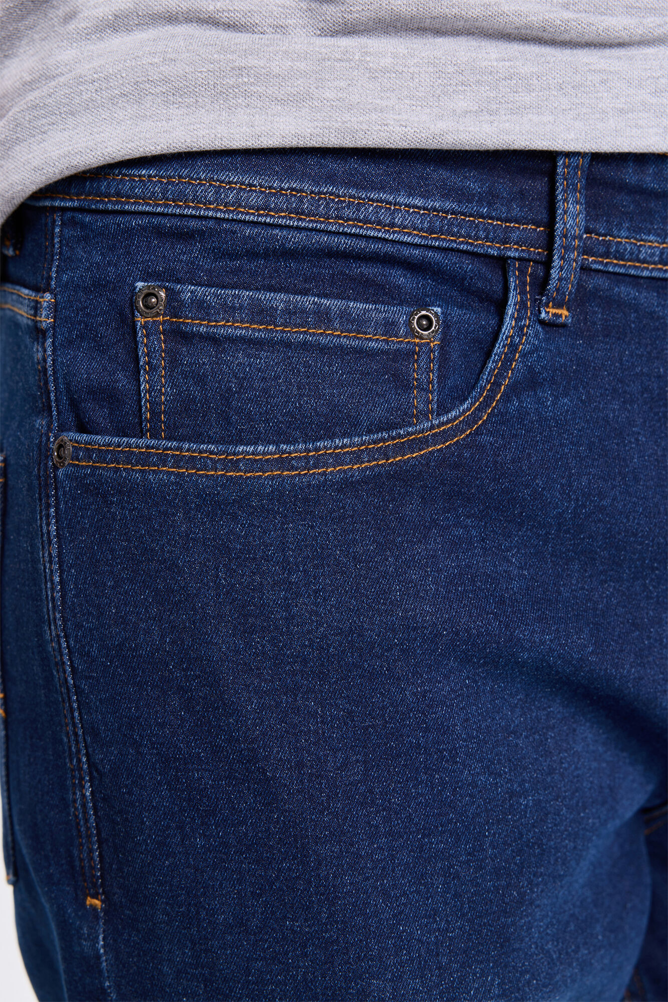 Milano Pantal&oacute;n denim c&oacute;modo Azul Oscuro