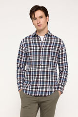 Milano Camisa Twill Cuadros Verde