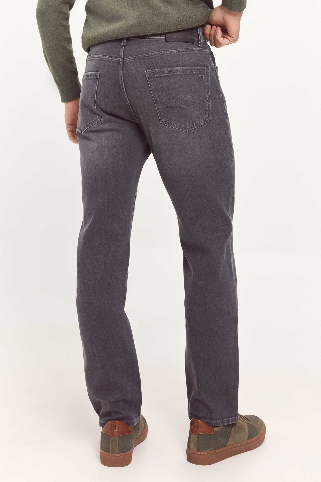 Pedro del Hierro Pantal&oacute;n Denim Regular PDH Gris