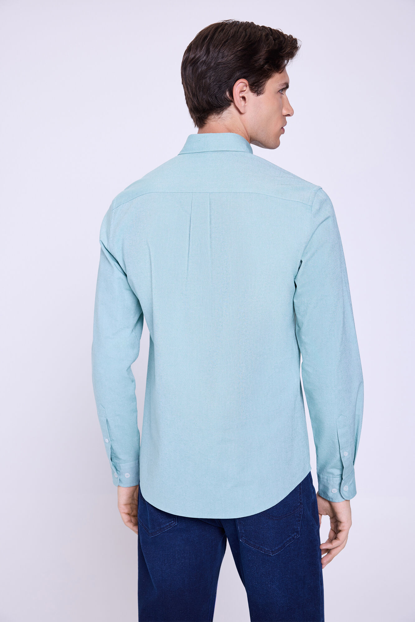 Springfield Camisa Oxford liso Botella
