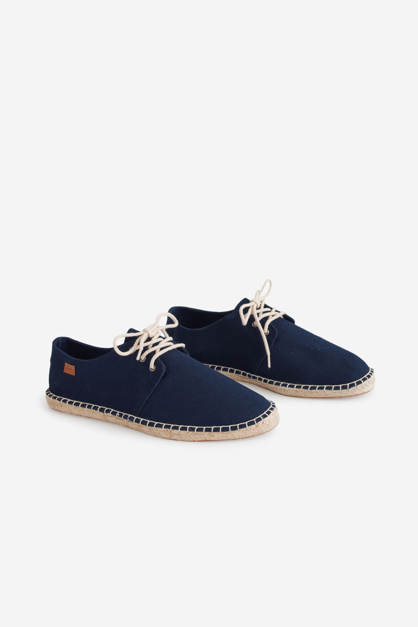 Milano Zapato de suela de yute Navy